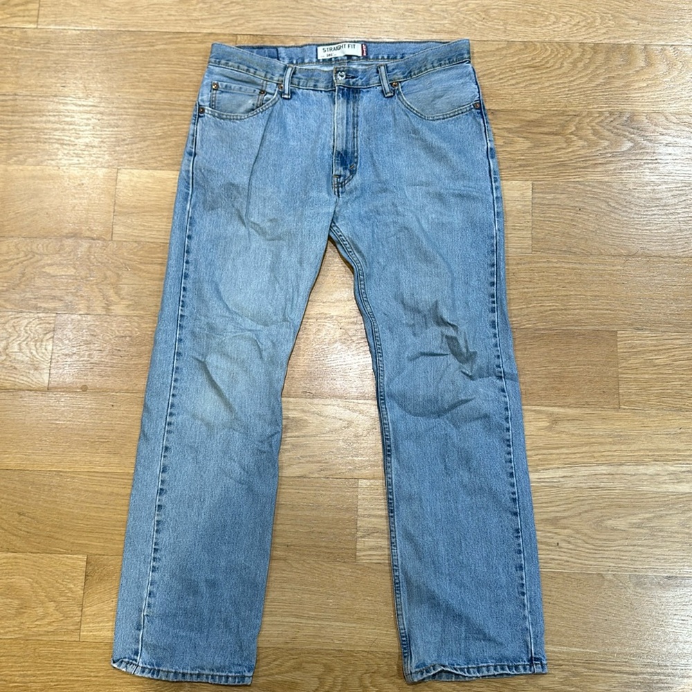 Levi’s 505 Straight Cut Light Wash 34/32